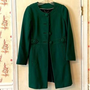 Banana Republic green coat